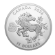 1 oz (31.10 g) sidabrinė PROOF moneta Arklio metai, Kanada 2026 (su sertifikatu)