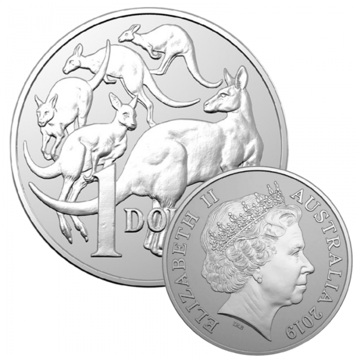 1 oz (31.10 g) sidabrinė moneta Kengūra - RAM, Australija 2019