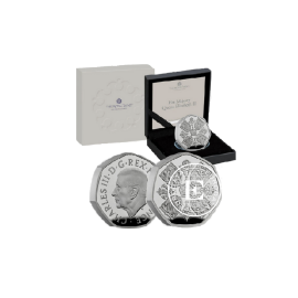 16 g silver PROOF coin Queen Elizabeth II, Great Britain, 2022 (with certificate)