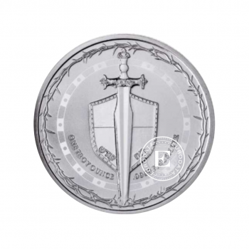 1 oz (31.10 g) sidabrinė moneta Sidabrinis tiesos kardas, Niujė 2023