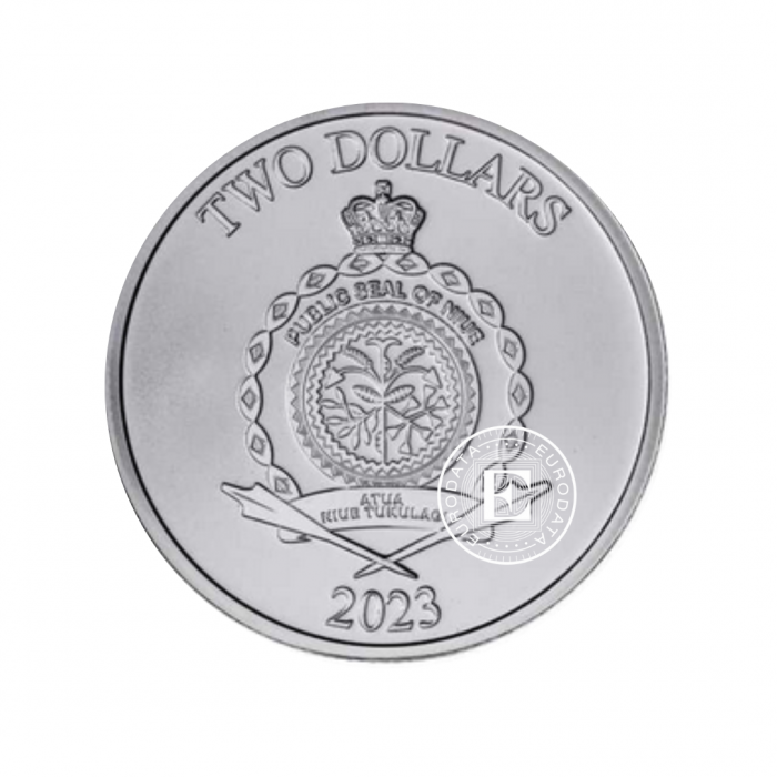 1 oz (31.10 g) srebrna moneta Silver Sword of Truth, Niue 2023