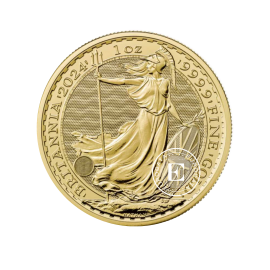 1 oz (31.10 g) złota moneta Britannia - King Charles III, Wielka Brytania 2024
