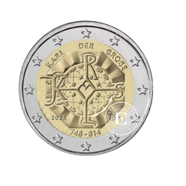  2 Eur pièce Charlemagne - A, Allemagne 2023