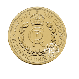 1 oz (31.10 g)  złota moneta Koronacja Króla Karola III, Wielka Brytania 2023
