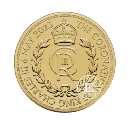 1 oz (31.10 g) Goldmünze Krönung von König Karl III, Großbritannien 2023    