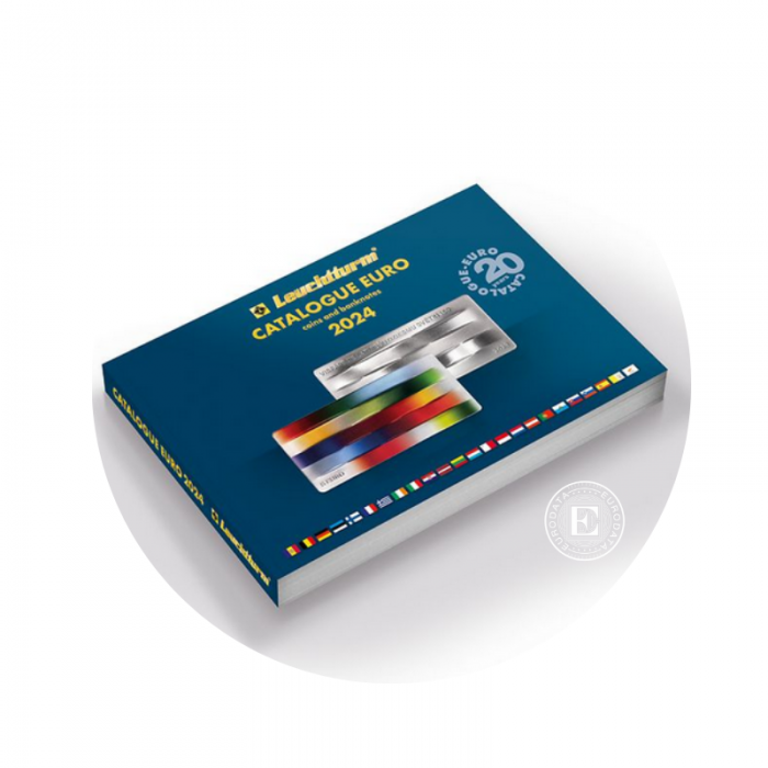 2-Euro-Münzkatalog und Banknoten, Leuchtturm 2024 (Englisch)
