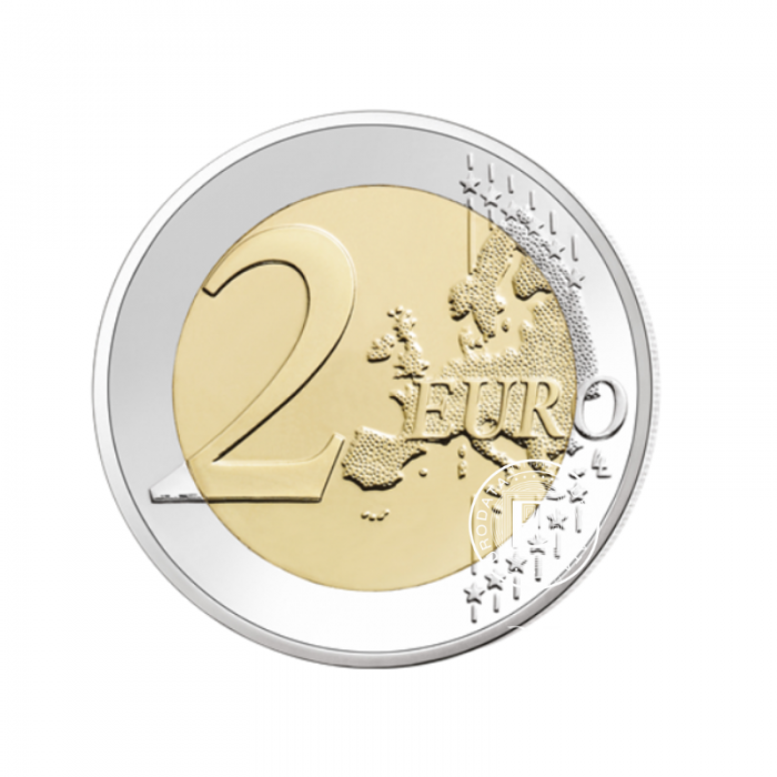 2 Eur Münze Der 50 Jahrestag von Willy Brandts Kniefall von Warschau - J, Deutschland 2020