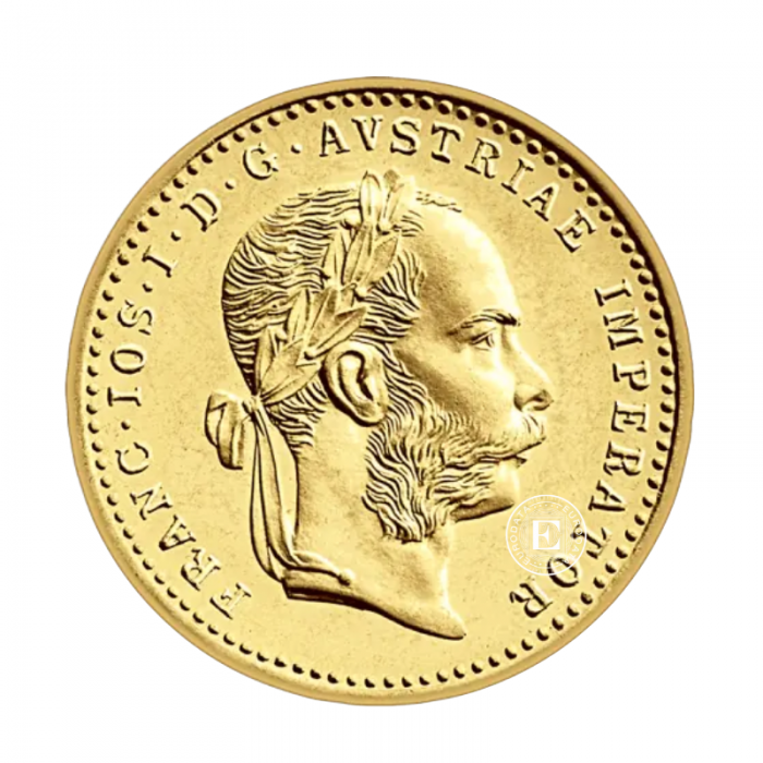 1 dukata (3.49 g) złota moneta, Austria (re-strikes)