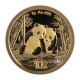 1 g złota moneta Panda, Chiny 2026