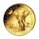 1/10 oz (3.11 g) auksinė moneta Afrikos laukinė gamta - Dramblys, Somalis 2025