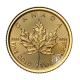 1/10 oz (3.11 g) auksinė moneta Klevo lapas, Kanada 2025