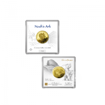 1/2 oz (15.55 g) pièce d'or Noah's Ark, Armenie 2025