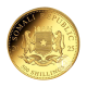 1/2 oz (15.55 g) pièce d'or Faune Africaine - Éléphant, Somalie 2025