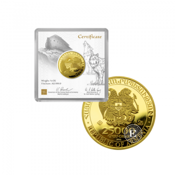 1/2 oz (15.55 g) pièce d'or Noah's Ark, Armenie 2026