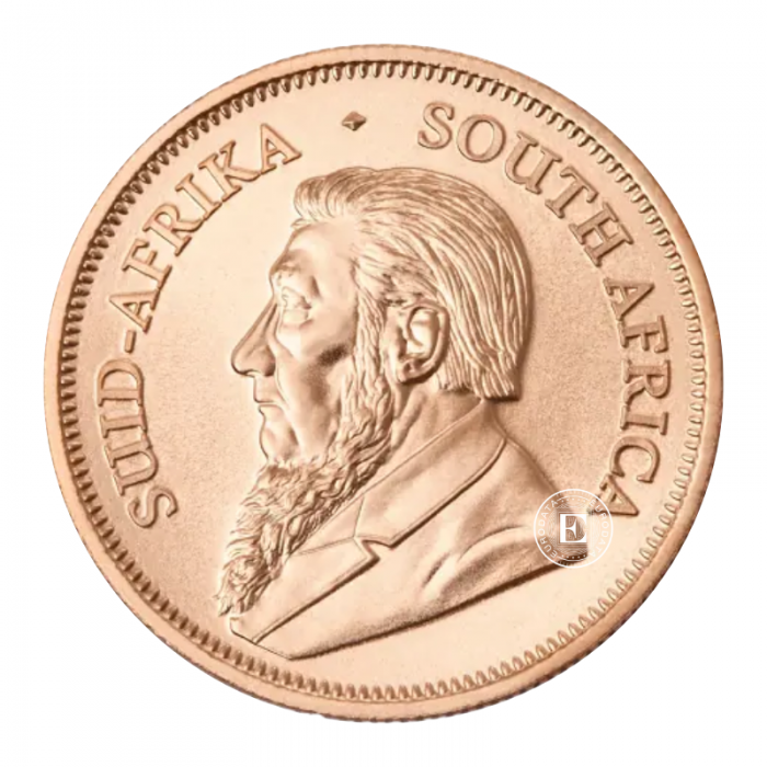 1/2 oz (15.55 g) auksinė moneta Krugerrand, Pietų Afrikos Respublika 2026