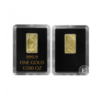 1/200 oz investicinio aukso luitas Germania, Germania Mint 999.9