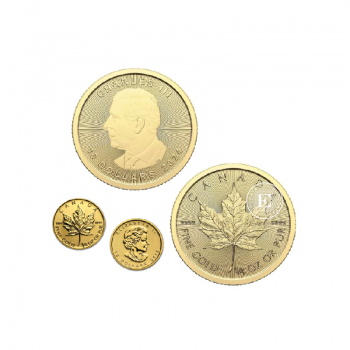 1/4 oz (7.78 g)  gold coin Maple Leaf, Canada 2025