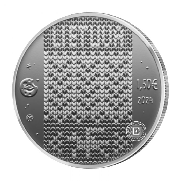 1,5 euro piece The Twelve Brothers, Twelve Black Ravens, Lithuania 2024
