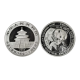 1 oz (31.10 g)  Silbermünze  Panda - Bank of China Industrial & Commercial 20th Anniversary, China 2004