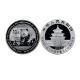 1 oz (31.10 g) pièce argent  Panda - 25th Anniversary of Merchants Bank, Chine 2012