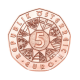 5 Eur Kupfermünze Wiener Musikverein, Österreich 2020