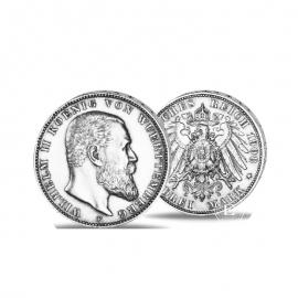 3 mark silbermünze Empire, Deutschland 1908 - 1915 (random design)