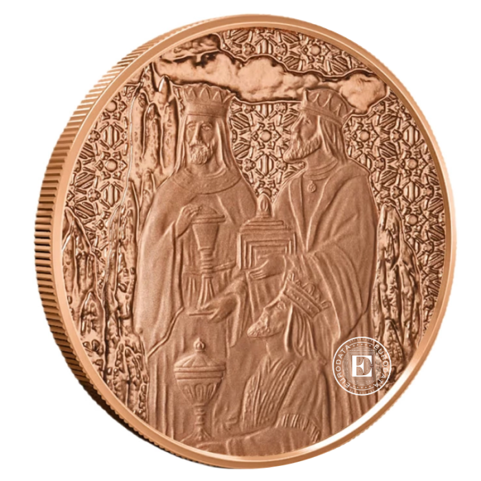 1 oz copper round The Three Wise Men, USA (random year)