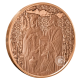 1 oz copper round The Three Wise Men, USA (random year)