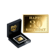 1/1000 oz  złota moneta Happy 30th birthday, Czad