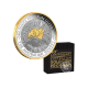 1 oz (31.10 g) silbermünze 40th anniversary of the Australian Nugget, Australien 2026 (partially gold-plated)