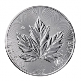 5 oz (155.50 g) silver coin Maple Leaf, Canada 2026