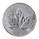 5 oz (155.50 g) sidabrinė moneta Klevo lapas, Kanada 2026
