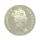 5 dollar (28.28 g) pièce d'argent PROOF Queen Elizabeth II 70th Birthday,  Nouvelle-Zélande 1996