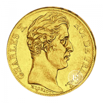20 francs (5.81 g) pièce d'or Charles X, France (1825-1830) 