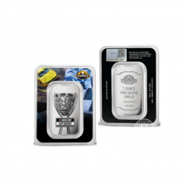 1 oz (31.10 g) sidabro spalvotas Nascar International Cup, 999