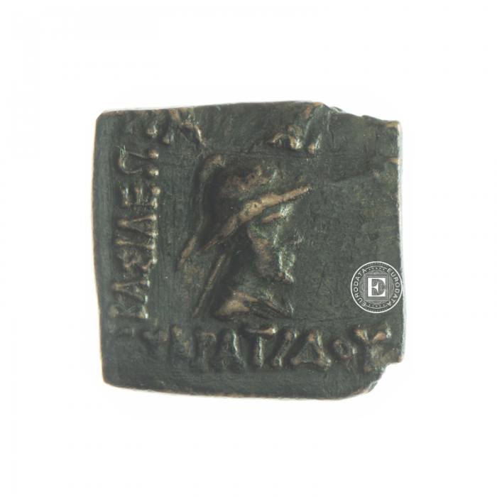 5.64 g copper coin AE Klippe o. J., Sweden