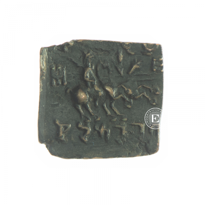 5.64 g copper coin AE Klippe o. J., Sweden