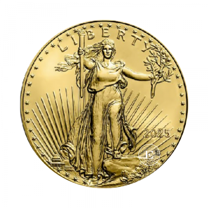 1/4 oz (7.78 g) gold coin American Eagle, USA 2025