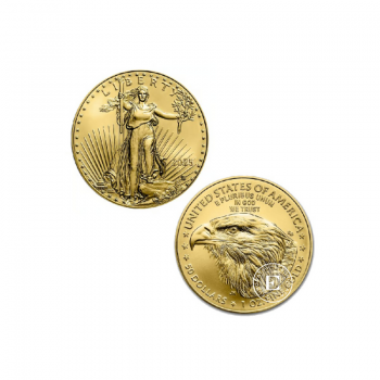 1 oz (31.10 g) gold coin American Eagle, USA 2025