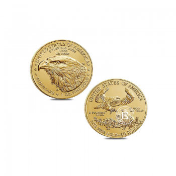 1 oz (31.10 g) gold coin American Eagle, USA (random year)