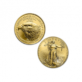 1/10 oz (3.11 g)  pièce d'or American Eagle, USA 2025