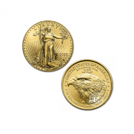 1/4 oz (7.78 g) auksinė moneta Amerikos Erelis, JAV 2025