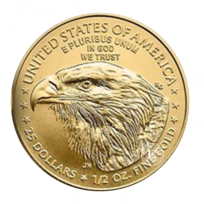 1/2 oz (15.55 g) Goldmünze American Eagle, USA 2026