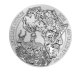1 oz (31.10 g) srebrna moneta Antilope Impala, Rwanda 2014