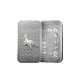 1 oz  (31.10 g)  silver bar The Lunar - Horse, APMEX 999