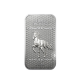 1 oz  (31.10 g)  silver bar The Lunar - Horse, APMEX 999