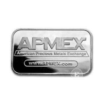 1 oz  (31.10 g) sidabro luitas Eagle, APMEX 999