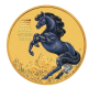 1/10 oz (3.11 g) auksinė spalvota moneta Lunar III - Arklio metai, Australija 2026