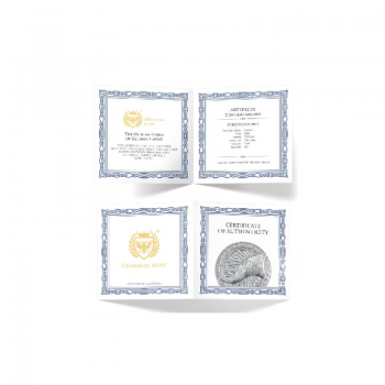 1 oz (31.10 g) sidabrinė moneta Artefacts Gjallarhorn, Lenkija 2024