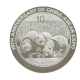 1 oz (31.10 g) sidabrinė moneta Panda - Asean Expo, Kinija 2013
